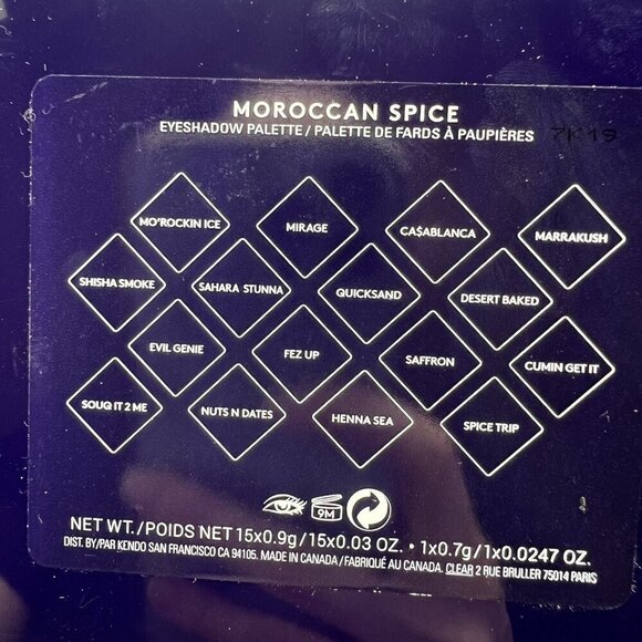 Fenty Beauty Moroccan Spice Eyeshadow Palette Limited Edition - NIB - Picture 5 of 7